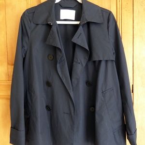 Everlane Swing Trench Navy Medium